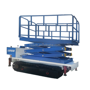 Venta al por mayor, equipo de operación de mina de carbón subterránea, camión de plataforma plana de transporte de orugas hidráulico neumático con plataforma elevadora - Product Image 3