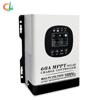 Nouvel Arrivage Contrôleur de Charge Solaire MPPT Haute Tension 1000V 60A Chargeur Solaire 60V 72V 84V 96V 192V 384V pour Système Solaire et UPS