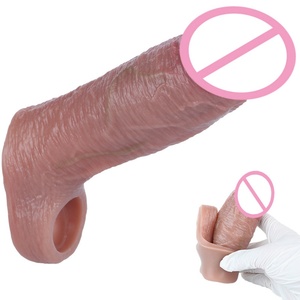 Nueva Funda para Pene SXXY, Extensor de Pene Realista, Anillo para Pene de Silicona, Dildo Hueco Ultra Ajustado, Juguetes Sexuales para Adultos - Product Image 1