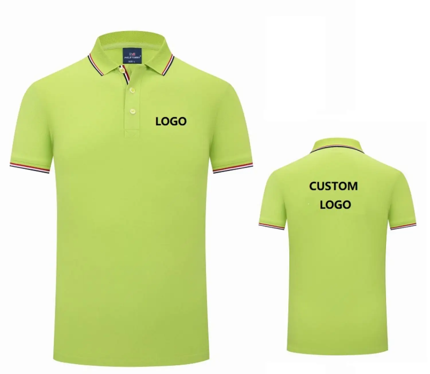 Новая модная мужская рубашка-поло из жаккарда, оптовая цена, Повседневная рубашка-поло для гольфа и спорта, мужская рубашка-поло на заказ