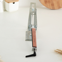 Xingye aiguisoir de couteaux ciseaux à angle fixe, nouveau, OEM aiguisoir de couteaux en acier inoxydable, avec 4 pierres à aiguiser