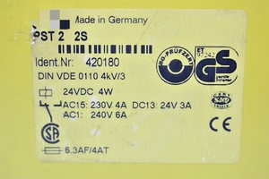 PLC PST 2 2S セーフティリレー 420180 420180 - Product Image 2