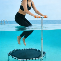 Trampoline aquatique commercial en acier inoxydable à pattes d'araignée, équipement de fitness aquatique sécurisé, rebondisseur pour la thérapie sous-marine pour adultes