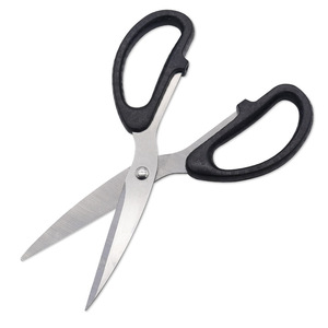 Stainless Steel <b>Kitchen</b> Shears Straight Head Black Handle Home Use Multi Purpose <b>Scissors</b> - Product Image 2