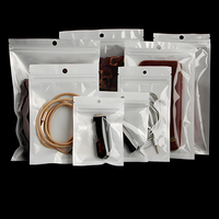 Sacs refermables à fermeture éclair, petits emballages en plastique, sacs en polyéthylène transparent pour l'emballage de chargeurs USB de téléphone