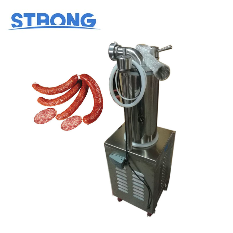 Hot Sell Factory Price Füllen Sie Fleisch Stuffer Edelstahl mit Wurst füllung Manuelle Wurst schieber Elektrische Kolben wurst