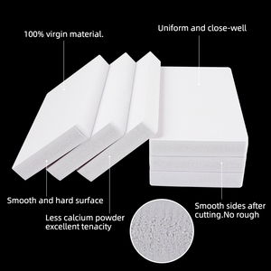 TOME Feuilles de plastique imperméables ignifuges résistantes aux acides et aux alcalis anti-mites GRANDE taille 5*10 pieds Feuille de panneau de mousse de pvc - Product Image 6