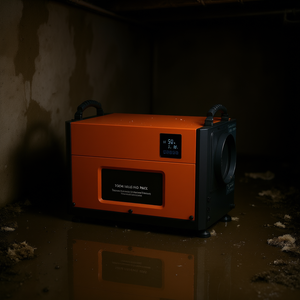 Deumidificatore Commerciale Toiron 125 Pinte con Sbrinamento Automatico, per Ripristino Danni da Acqua, Grande Capacità, Controllo Elettronico - Product Image 2
