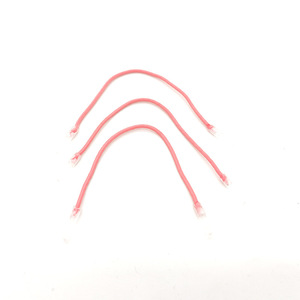 Cordón de plástico de doble extremo con cremallera de colores RYTX para bolsas y ropa, diseño de 3 orificios - Product Image 3