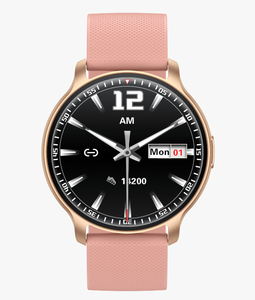 Смарт-часы U23 с AMOLED-экраном 1,32 дюйма, водонепроницаемость IPX8, приложение HBand, для активного отдыха, круглые, с измерением уровня кислорода в крови и частоты сердечных сокращений, для женщин и девушек - Product Image 4