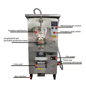 Machine d'emballage automatique de liquides SJ-1000 2000 50-550ml 250ml pour l'emballage et le collage de café filtre, qualité alimentaire, haute précision - Product Image 6