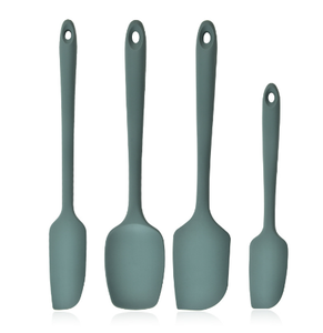 Bán hàng nóng cấp thực phẩm Silicone thìa nướng đặt nhiệt độ cao chịu mài mòn mini bột kem <span class=keywords><strong>scraper</strong></span> - Product Image 4