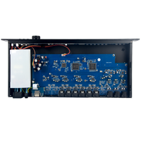 Processeur de son professionnel Gooermi LD336 4 entrées 8 sorties FIR DSP, processeur double cœur 500 MHz, traitement 64 bits, ADC 32 bits 768 kHz