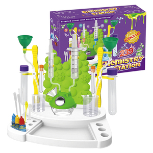 Chemistry Station Mega Science Lab Science Kit pour enfants avec plus de 239 expériences faciles mettant en vedette Earth Science Chemistry Set - Product Image 1