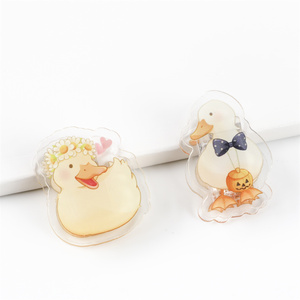 Durable Stylish Acrylic Paper Clip Stylish Plastic Crafts for Organizational Purposes