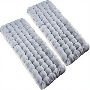 Materassino Premium per <span class=keywords><strong>Lettino</strong></span> <span class=keywords><strong>da</strong></span> <span class=keywords><strong>Campeggio</strong></span>, Spessore 3 Pollici, Comodo Materassino per Dormire all'Aperto con Superficie in Misto Cotone, Leggero e Resistente - Product Image 1