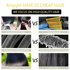 Extensions de cheveux humains Remy 100% naturels, cuticules alignées, qualité russe, directement de l'usine - Product Image 4