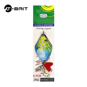Señuelos de cuchara de pesca Casting colorido Pesca Spinner Cebos Trucha Trolling Cuchara Señuelos de pesca - Product Image 3