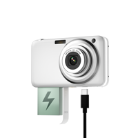 Offre Flash : Appareil Photo 64MP 4K avec Zoom Optique 8X, Double Objectif AF, Écran IPS 2,8'', EIS, Gyroscope 5 Axes, WiFi pour Vlogging