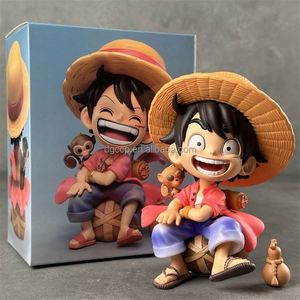 H15cm Uno <span class=keywords><strong>Q</strong></span> Mono <span class=keywords><strong>D</strong></span>. Luffy Roronoa Zoro Piezas Figura DE ACCIÓN Decoración de escritorio Pvc <span class=keywords><strong>Q</strong></span> Luffy Roronoa Zoro Figura de acción - Product Image 2