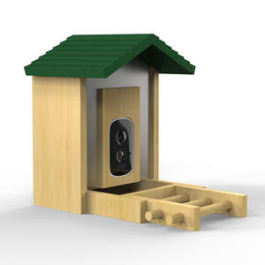 180 graden groothoek vogelvoeder met 2.5K AI-camera, bamboe design, batterijvoeding en waterdicht - Product Image 6