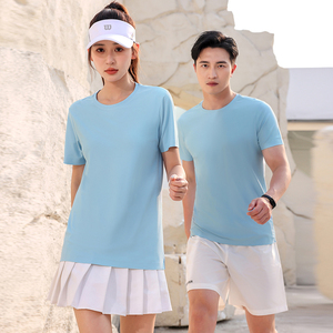 Người Đàn Ông Sang Trọng Của T-Shirts Băng Lụa Spandex 180 GSM O-Cổ Bỏ Vai Nhanh Chóng Khô Tùy Chỉnh Thiết Kế Phong Cách Gram Phong Cách Giản Dị - Product Image 6