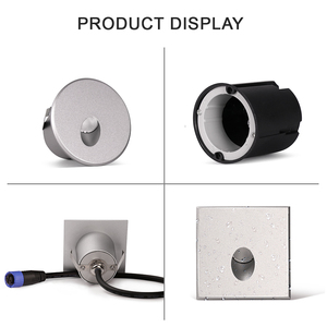Lámpara de pared interior inteligente de 1W, 2W, 3W, IP65, luz LED para escalera para pasillo, esquina de pared Interior, luz de pie empotrada - Product Image 4