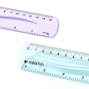 Aangepaste 15Cm Flexibele Heldere Zachte Pvc Liniaal Schattige Kawaii Schoolbenodigdheden Duurzaam Plastic - Product Image 5