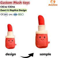 Porte-clés en peluche rouge personnalisé en forme de rouge à lèvres, pendentif de sac décoratif en forme de visage souriant de dessin animé, breloque décorative, cadeau unisexe