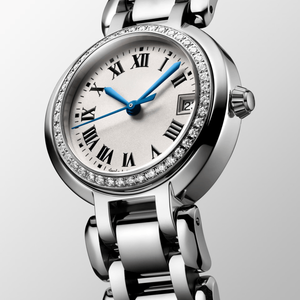 Elegante Reloj de Pulsera Unisex de Lujo, Redondo, con Esfera de Cristal de Zafiro Digital, Correa de Acero Inoxidable de 30 mm, Longinesing - Product Image 1