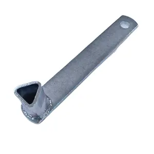 Factory Customized Wrench Anti-theft Metal Hand Tool Key For Warning Pile Or Parking Pile Galvanized Steel Welding Fabrication