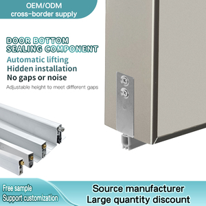 Bande d'étanchéité inférieure pour <span class=keywords><strong>porte</strong></span> automatique, utilisée pour l'étanchéité et l'isolation acoustique dans les appartements ou les hôtels - Product Image 2