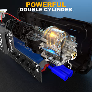 Démarreur de <span class=keywords><strong>voiture</strong></span> portable OEM 24000mAh 4000A 12V avec pompe à air, batterie externe et compresseur de pneus - Product Image 4