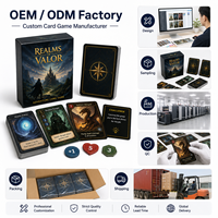 Fabricant de cartes de jeux de société personnalisées, jeu Oracle, impression offset couleur, prêt pour la vente au détail