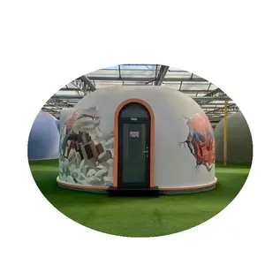 Banche di alta qualità doppio scivolo bianco coperta calda canile Pet gatto cane rimbalzo grotta prefabbricata modulare cupola casa con telaio a cerchio