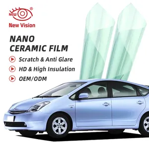 De gros nano verre sable-Film Anti-éblouissement en céramique pour fenêtre de voiture, 1.52 x 100% x 30M, Film de verre, Vlt 70% Ir Cut 90%, Nano Film Ir7090