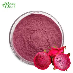 Factory Wholesale Buik Organic Red Dragon Fruit Powder Freeze Dried Dragon Fruit Juice Powder