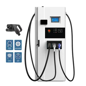 60-180kw xe điện xe DC nhanh Trạm Sạc CCS IEC tiêu chuẩn ocpp1.6j DC EV sạc cho xe điện