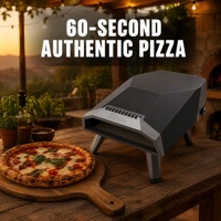 Gran Venta de horno de pizza de gas portátil comercial al aire libre de calidad profesional