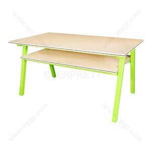 <strong>University</strong> Library Furniture Wooden Reading <strong>Table</strong> <strong>and</strong> Plastic <strong>Chair</strong> with Reading Light - Product Image 5