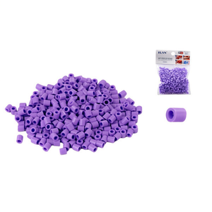 Perline Ilan Art Perler viola chiaro 5x5mm circa 500 pezzi - Product Image 2