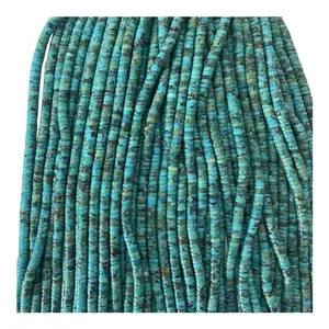 3mm 4mm 5mm 6mm 100% natuurlijke Voorraad Turquoise Heishi kralen