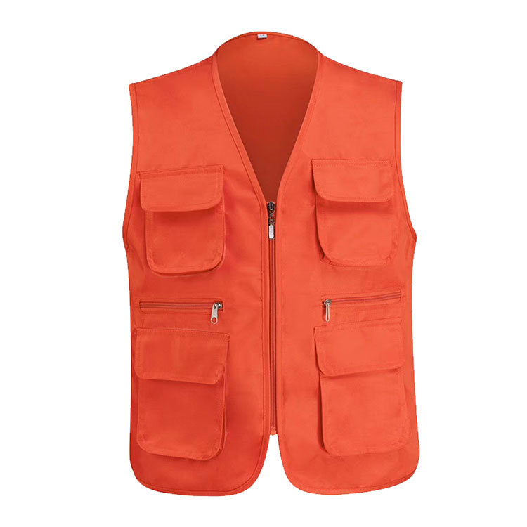 Orange stereoscopic pocket