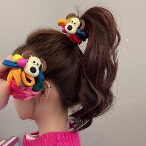 Nouvelles attaches pour cheveux pour enfants, style mignon et adorable, élastiques, durables et épaissis, scrunchies tendance - Product Image 2