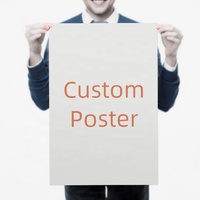 Service d'impression pour affiches murales, brochures, emballages, présentoirs, papier d'art imprimé offset avec plastification