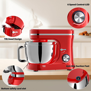 10L Digital Touch LED Display 2200W 12 Speeds with Pulse Function Multifunctional Mixer Robot Cucina - Product Image 6