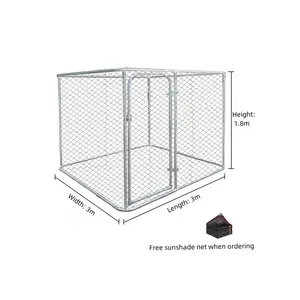 Simple door lock layer chicken cage Safe and anti-jailbreak parrot cage