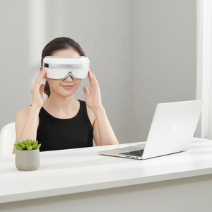 Masajeador de Ojos Portátil con Calor, Vibración y Música, Recargable por USB, Nueva Tecnología de Masaje Vibratorio Infrarrojo para Ojos - Product Image 1