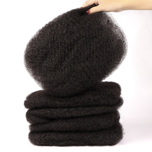 <span class=keywords><strong>Cheveux</strong></span> humains afro crépus courts/longs en vrac, 100 % naturels, <span class=keywords><strong>pour</strong></span> tresses - Product Image 4