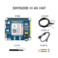 Raspberry Pi 4G HAT A7670E SIM7600G-H SIM7600CE SIM7600E SIM7600E-H Papan Ekspansi LTE untuk Penentuan Posisi LBS